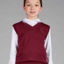 Жилет вязаный