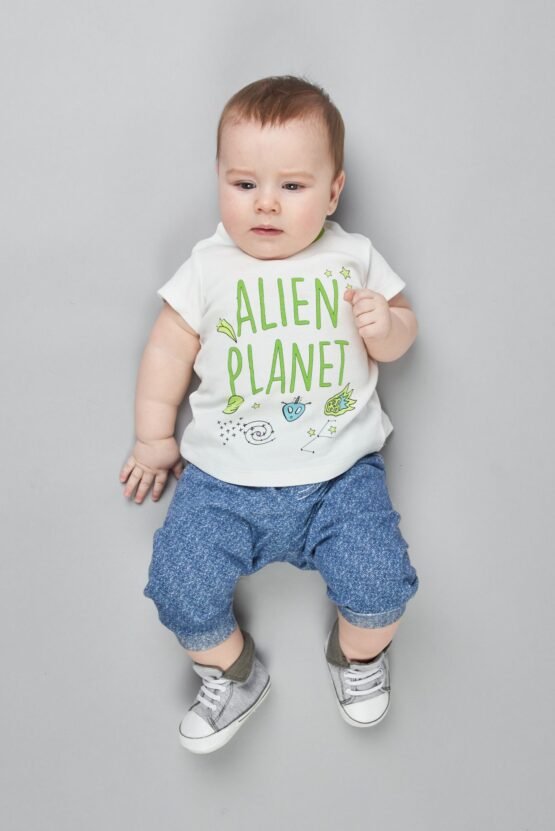 Джемпер – футболка с принтом