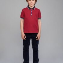 Сорочка верхняя с воротником типа “поло” короткий рукав