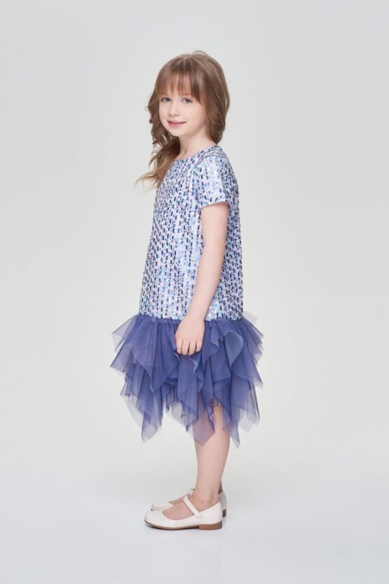 Платье нарядное из пайеток