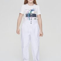 Ջինսե տաբատ սպիտակ