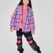 Տրիկոտաժե մորթյա բաճկոն