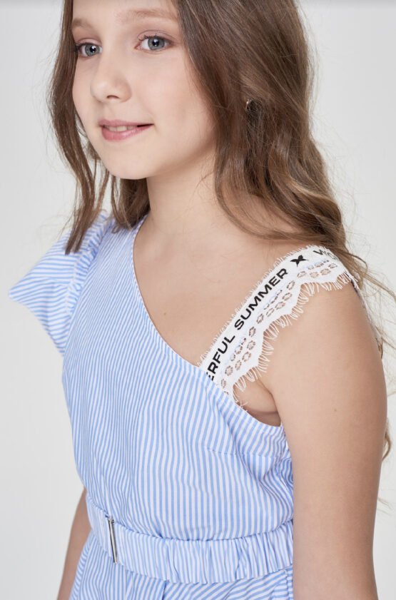 Платье -сарафан с асимметрией