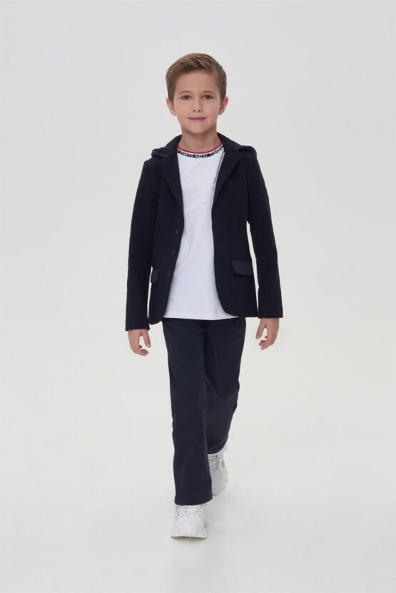 Պիջակ գլխարկով-կապույտ