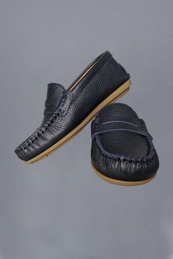 Мокасины синий