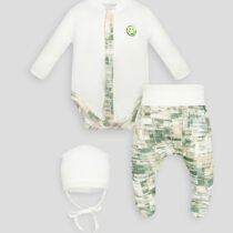 Комплект трикотажа (боди, штанишки, шапочка)