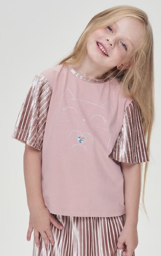 Джемпер трикотажный с арт-рукавами