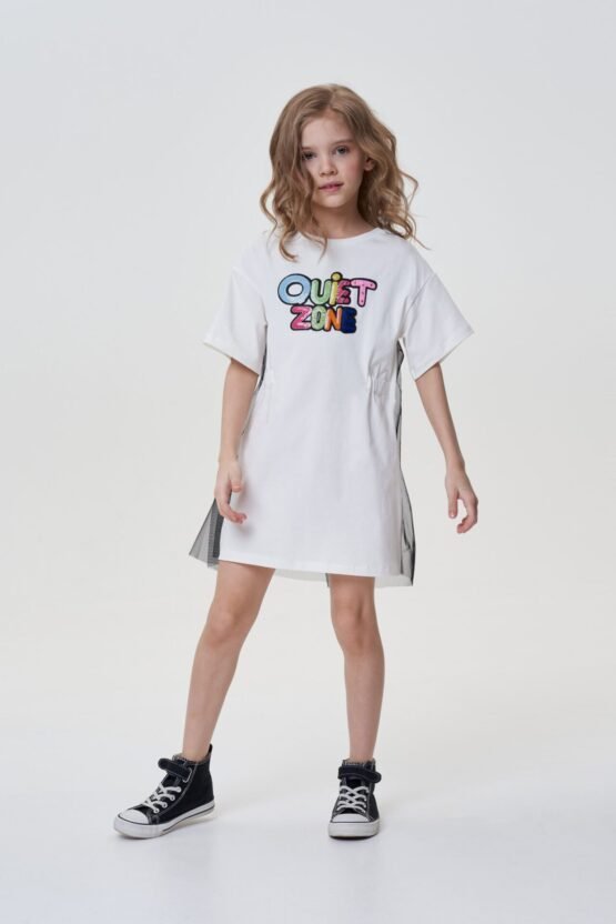 Туника комбинированная с декором