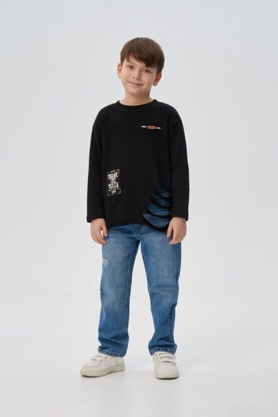 Джинсы из хлопка