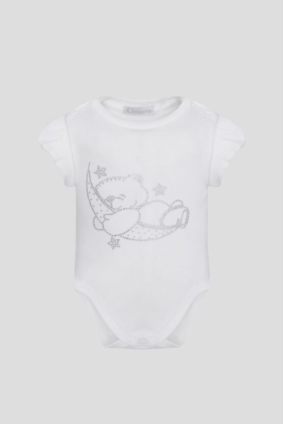 Боди с коротким рукавом и декорами