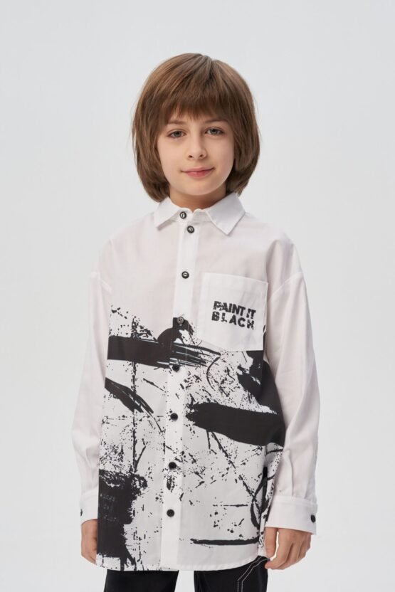 Сорочка с принтом