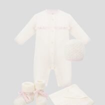 Комплект вязаный нарядный