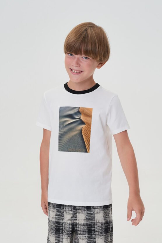 Футболка с принтом