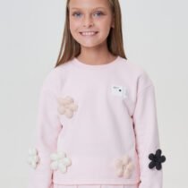 Ջեմպեր` դեկորով, վարդագույն