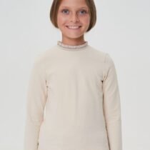 Водолазка из трикотажа-велюр