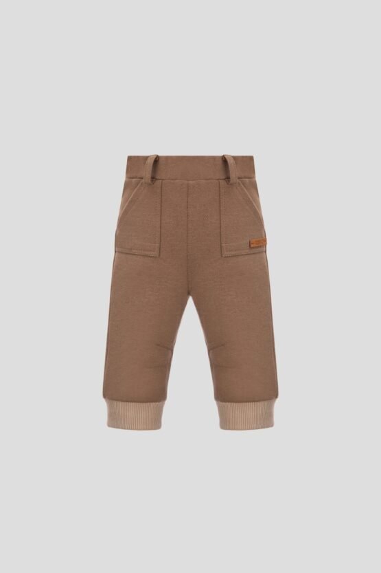 Брюки из трикотажного денима