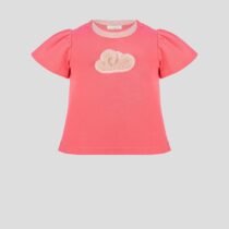 Футболка из трикотажа с декором