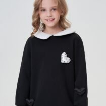 Толстовка с объемным декором