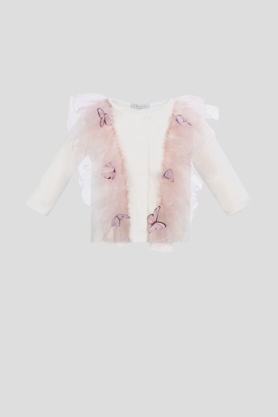 Лонгслив с декорами