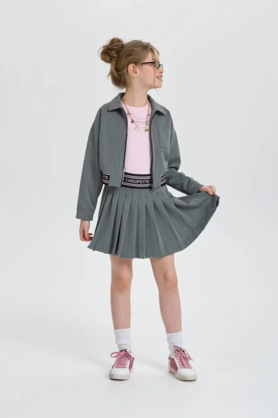 Ծալքերով կիսաշրջազգեստ