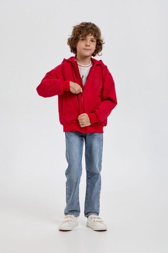 Դեմիսեզոնային բաճկոն՝ գլխարկով