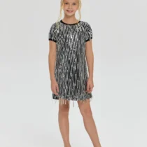 Էլեգանտ զգեստ փայլերով