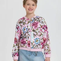 Փայլուն ծաղիկներով բաճկոն