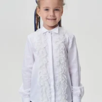 Ժանյակով դպրոցական բլուզ